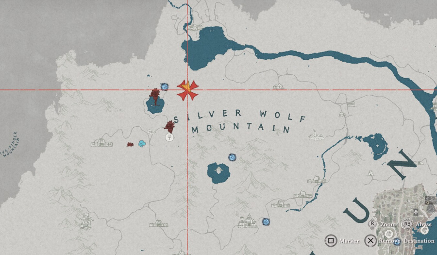 golden knotted ancestral bow location far 