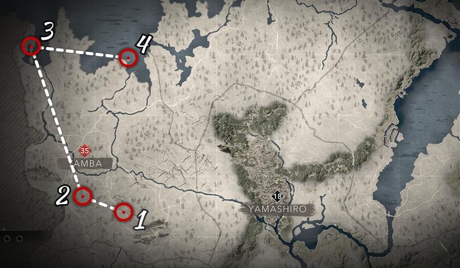 assassins creed shadows all hidden chest locations tamba