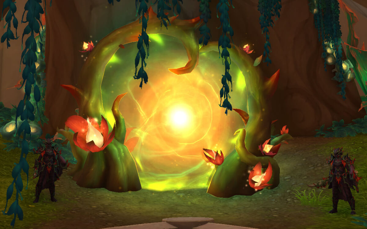 silvermoon harandar portal location