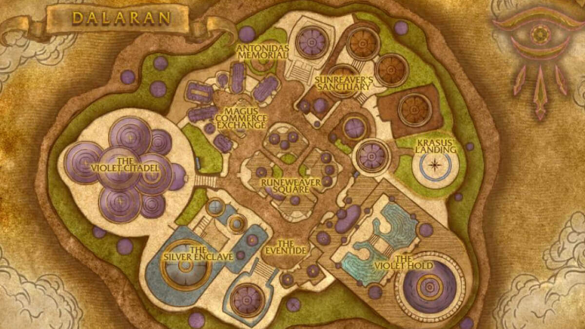 Dalaran City WoW Forever