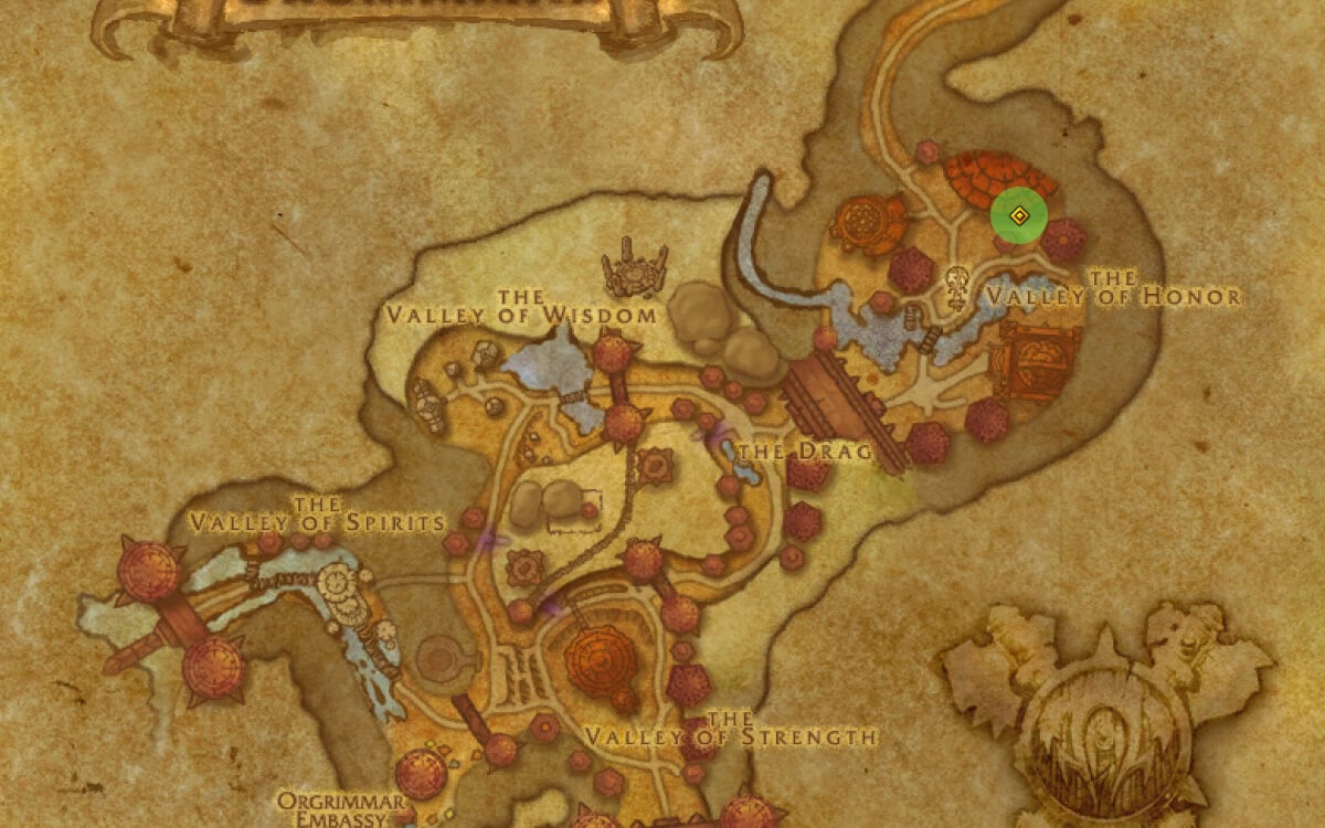 horde brawlers guild location map