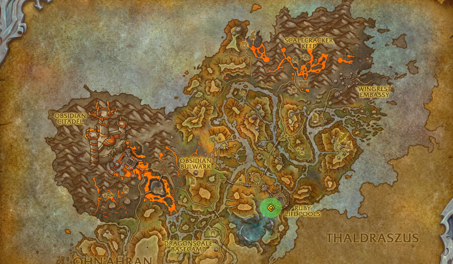 ruby life pools map