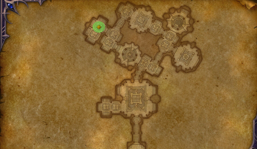 coiled isle rares map szarith the fanged p3 the underbelly