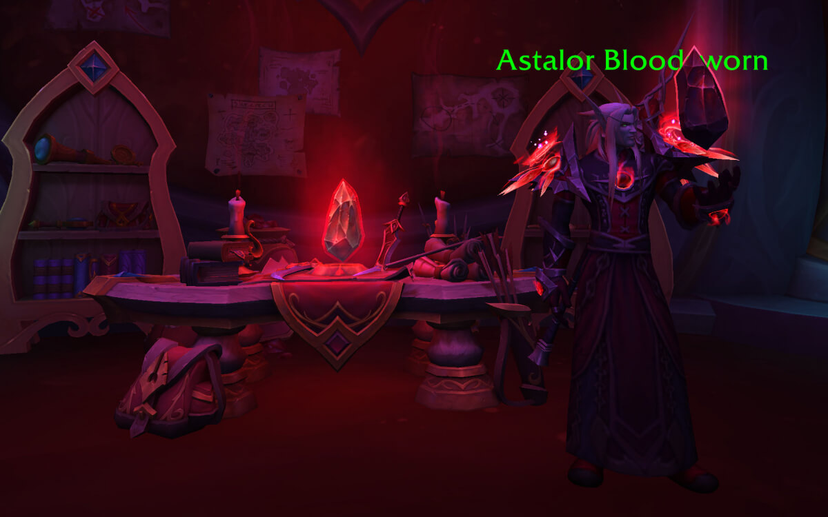 prey hunt table and npc astalor bloodsworn