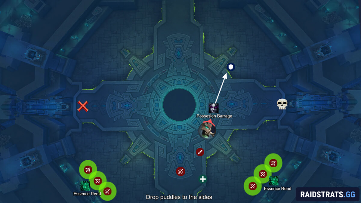 nekzali the soulcoiler phase 1 positioning