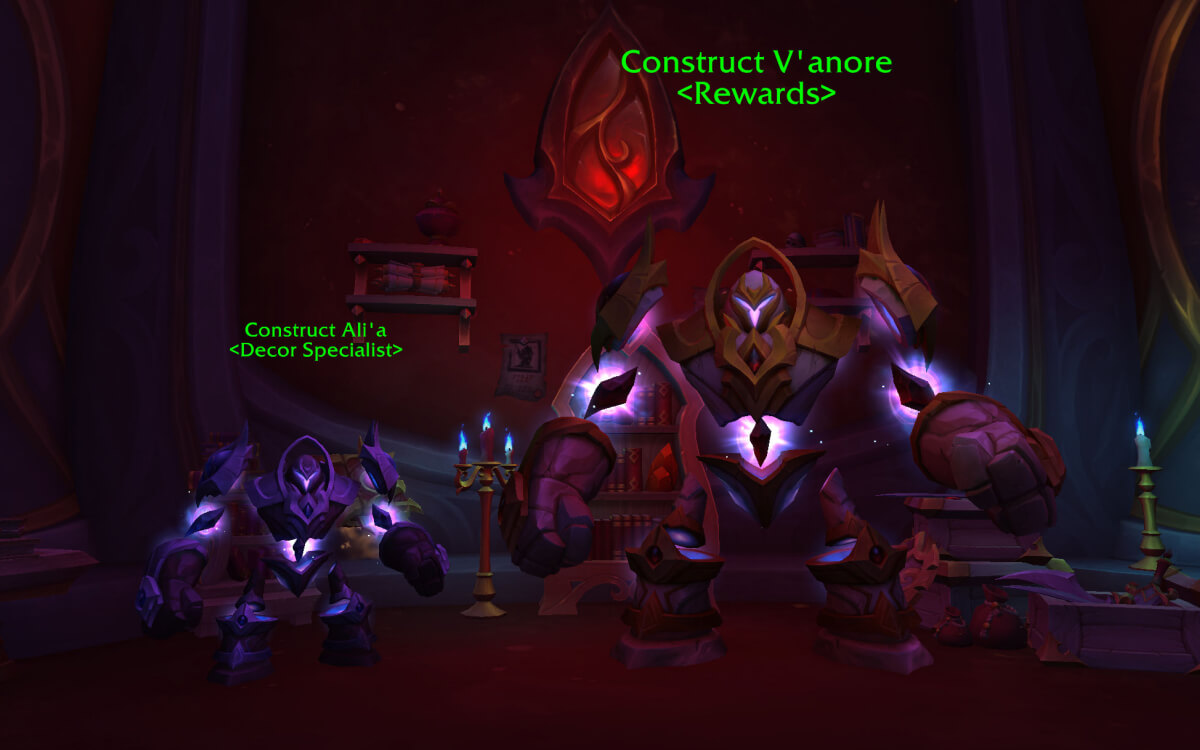 construct vanore prey rewards vendor