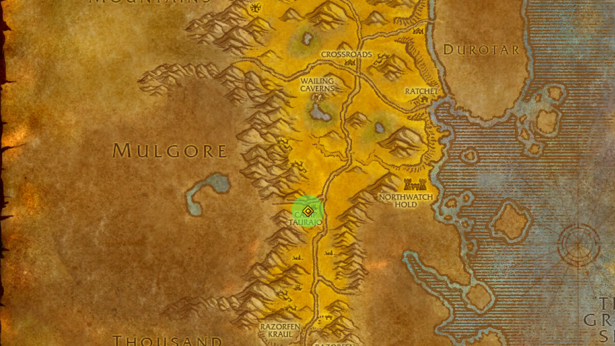 mangletooth location map