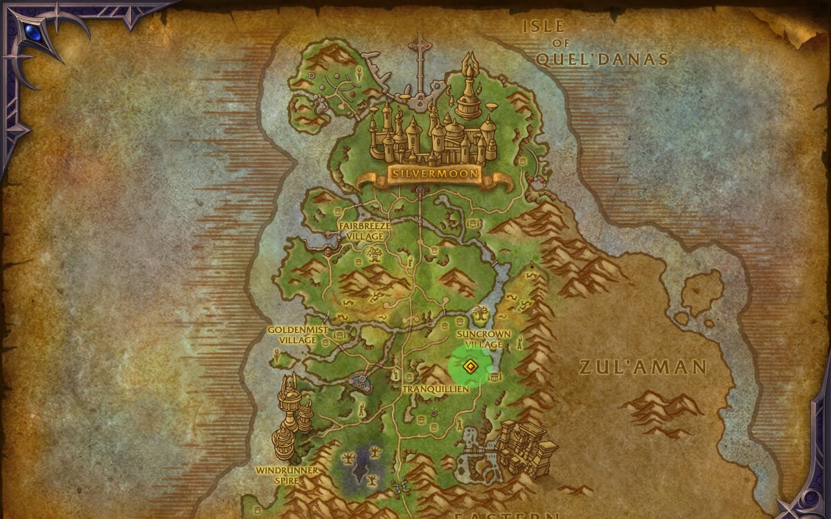 eversong abundance location map