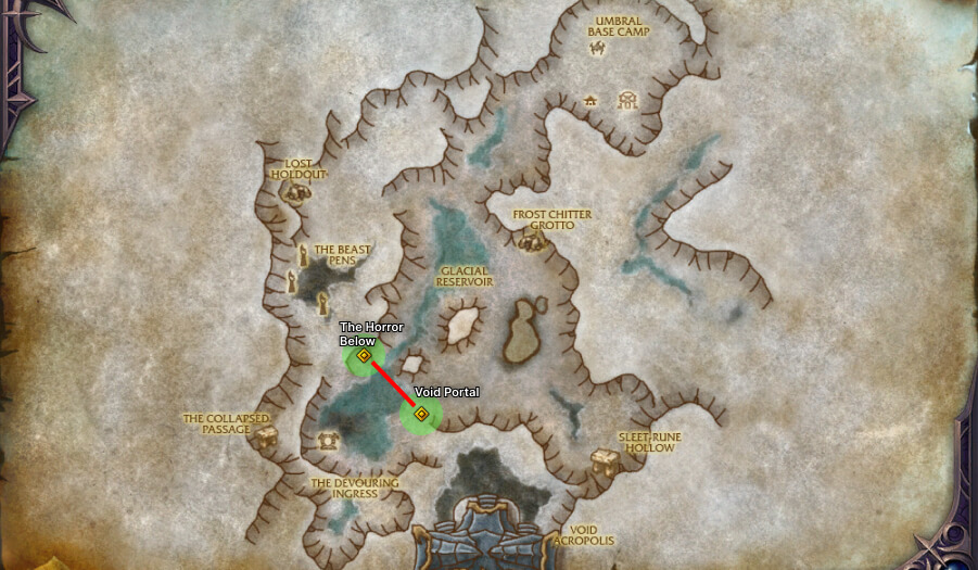 val rare locations forgotten depths horror below