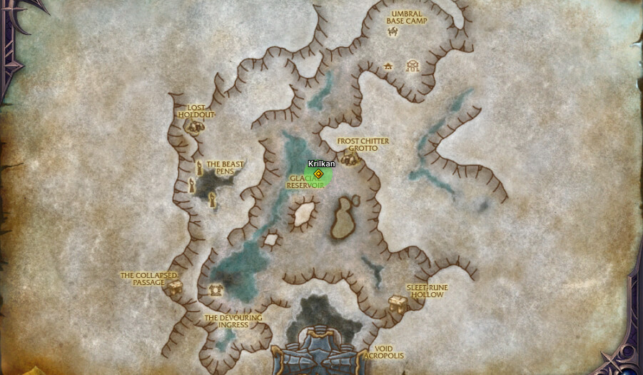 val rare locations krilkan