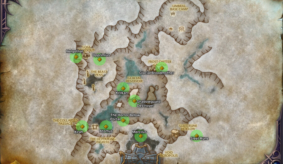 val rare locations