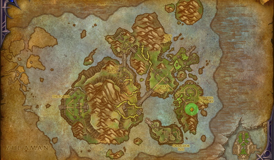 coiled isle lore item worn tablet