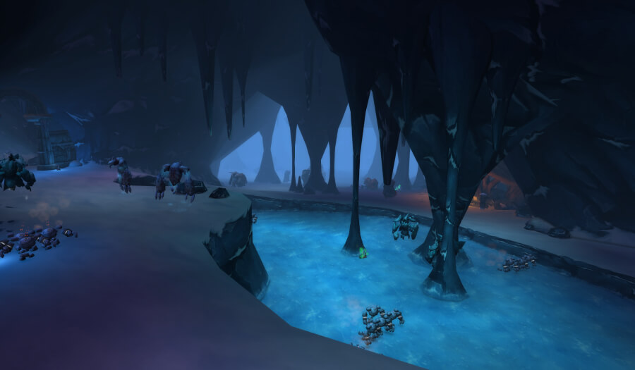 wow forever raids barrow deep water
