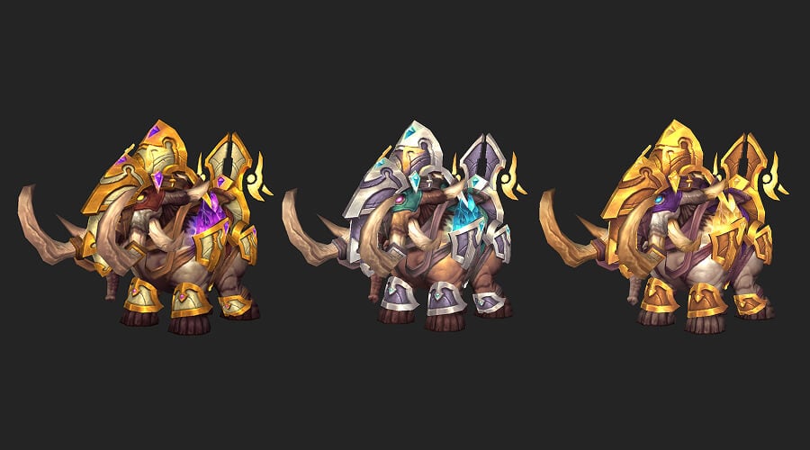 blessed felcrusher avenging felcrusher and glorious felcrusher