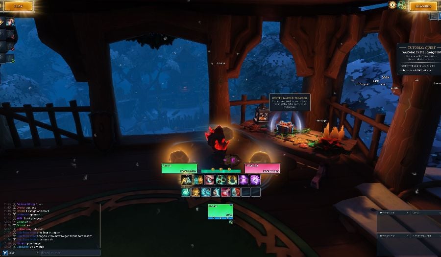 Winter Wrapped Treasure Location