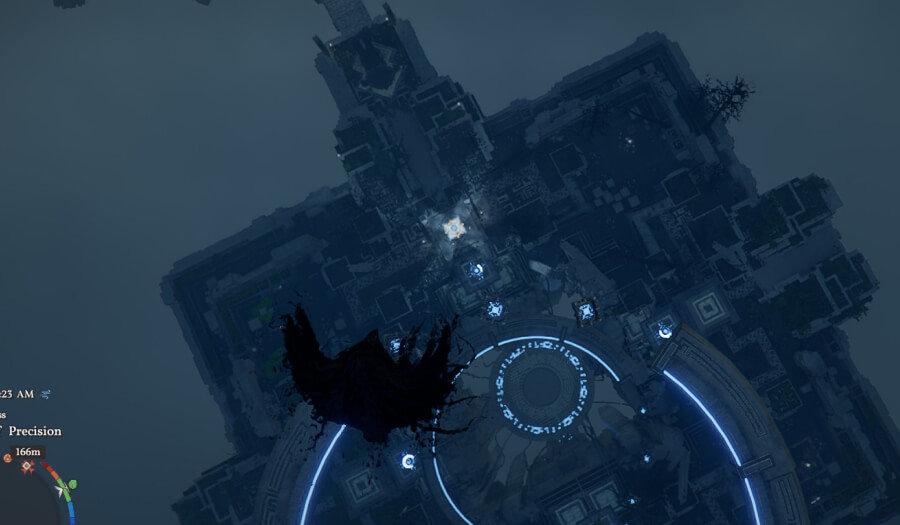 courtyard of precision puzzle complete