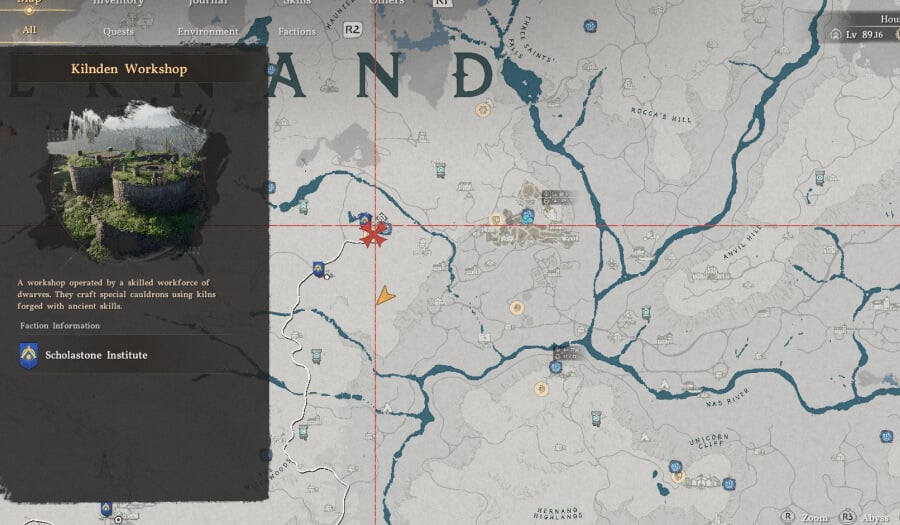 kuku pot guide location