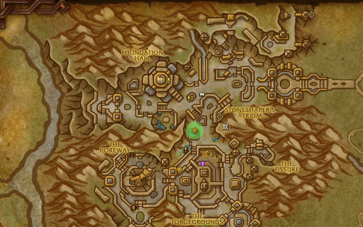 dagran thaurissan ii location map