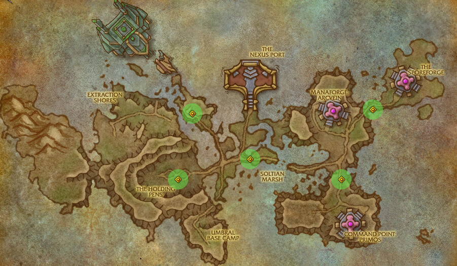 climates strange quest locations naigtal