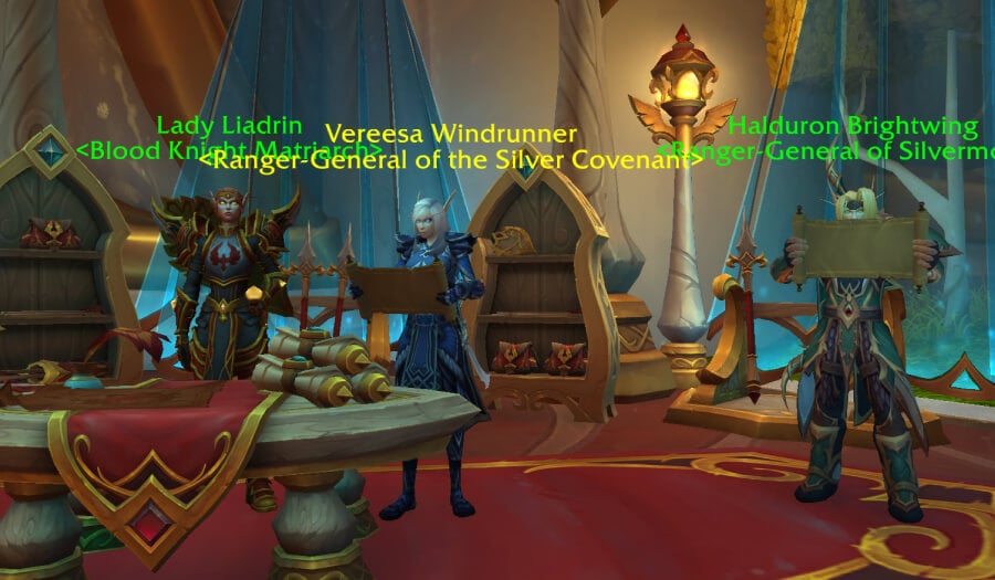 vereesa in game