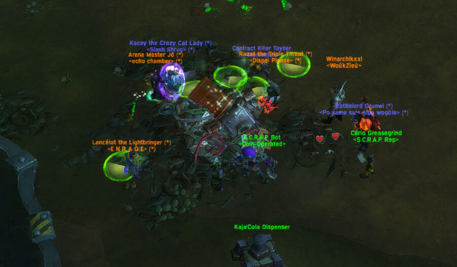 undermine scrap heap events