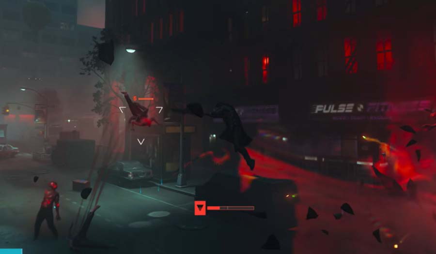 control resonant enemies outside the art gallery