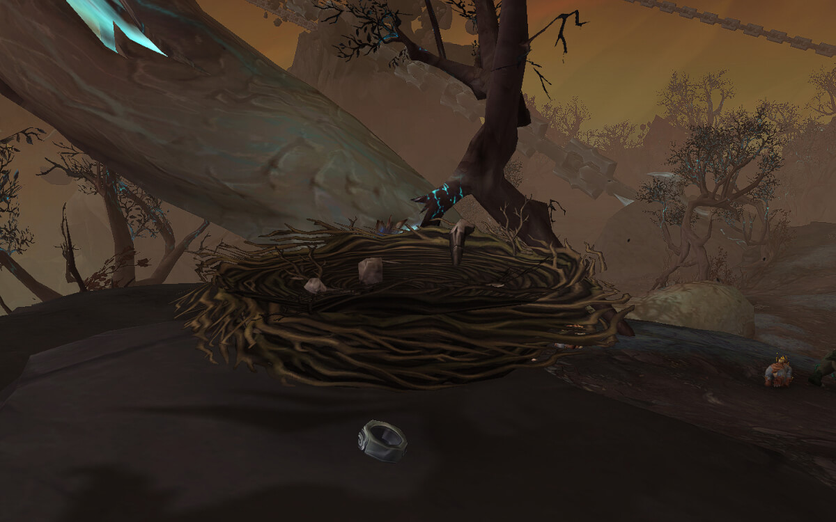 Razorwing nest Location