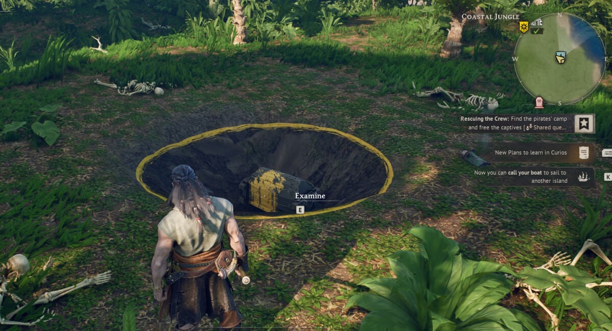 windrose fifteen men on a dead mans chest buried treasure location