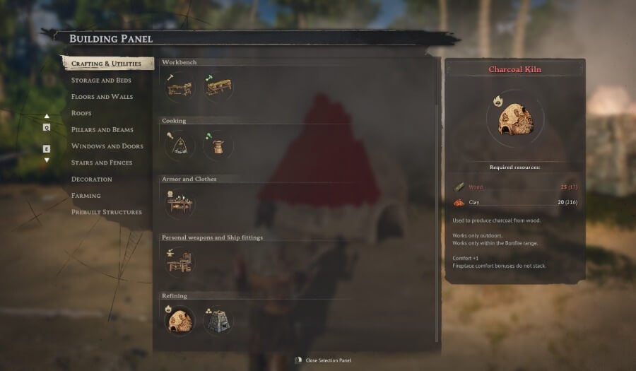 charcoal kiln recipe