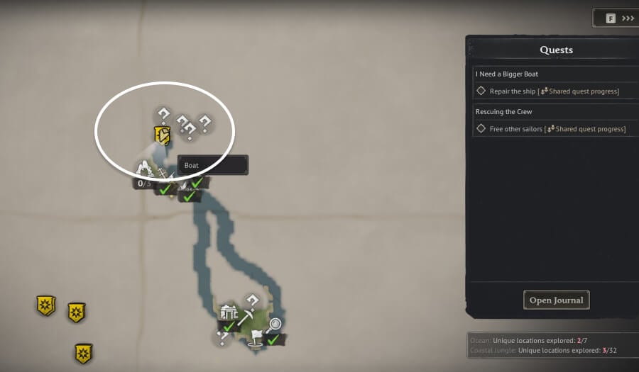 first ship in windrose location