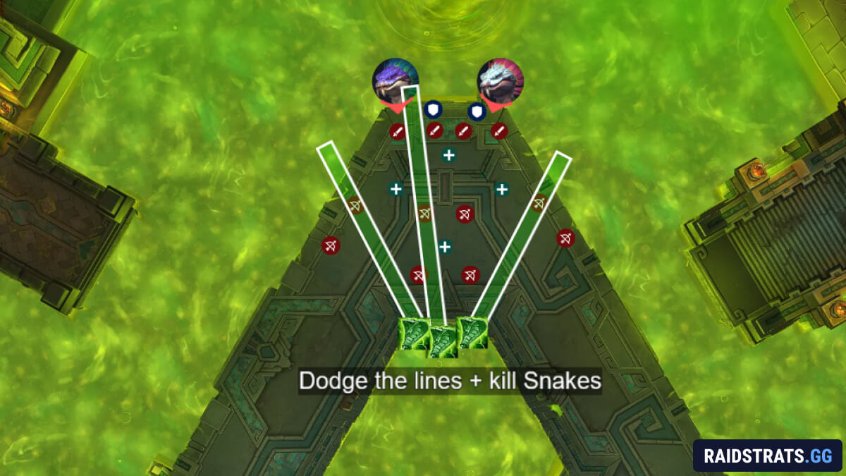 the twin fangs heroic corrosive spit lines
