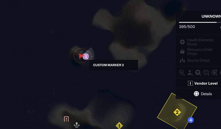 control resonant the unknown dog map location