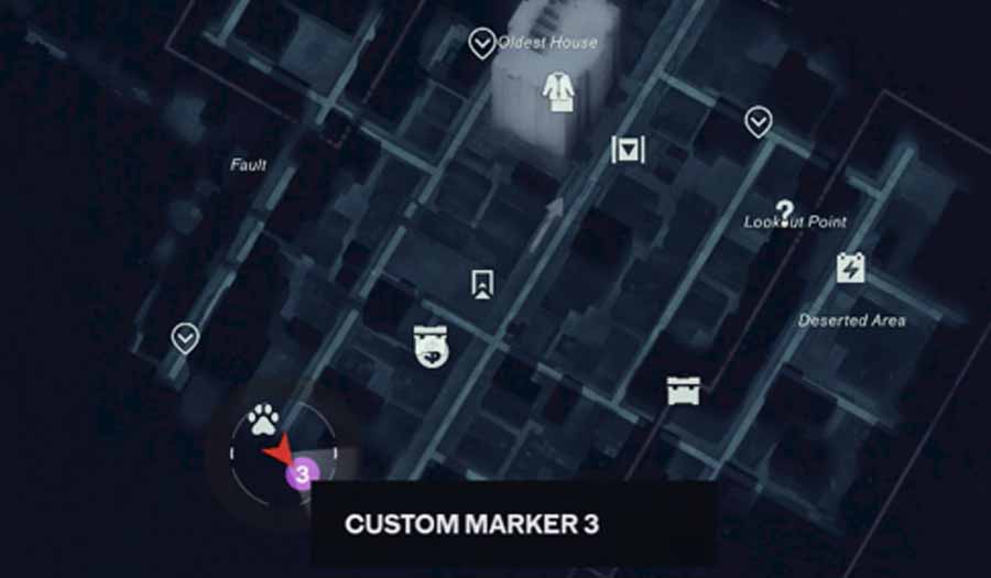 control resonant dog map location downtown