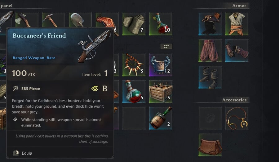 best weapons tier list buccaneers friend