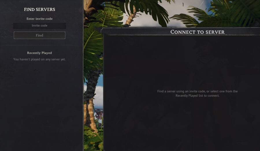 windrose coop and crossplay menu join