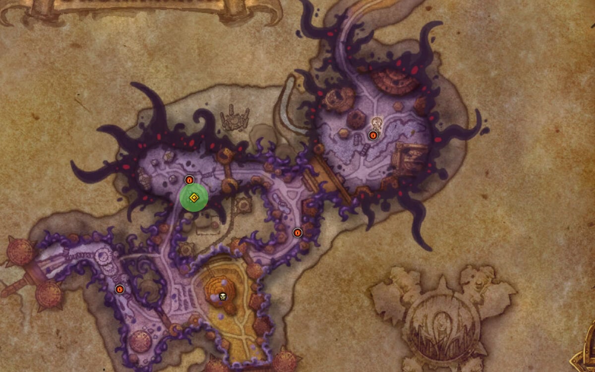 black blood infused bar location map