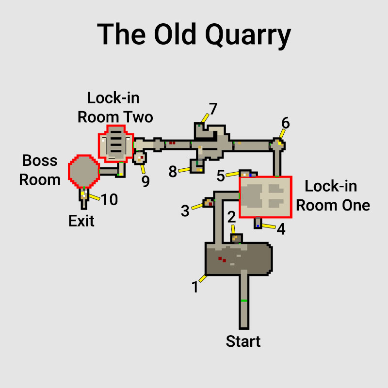The Old Quarry Map