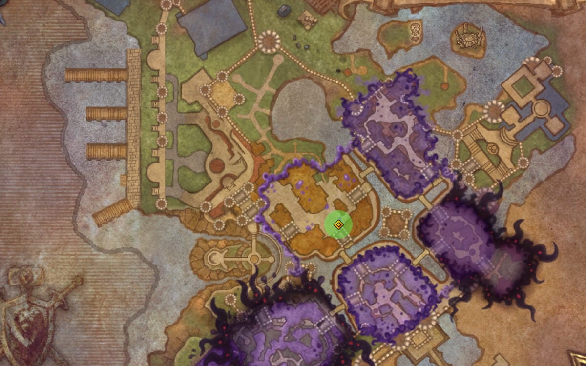 horseshoe location one map