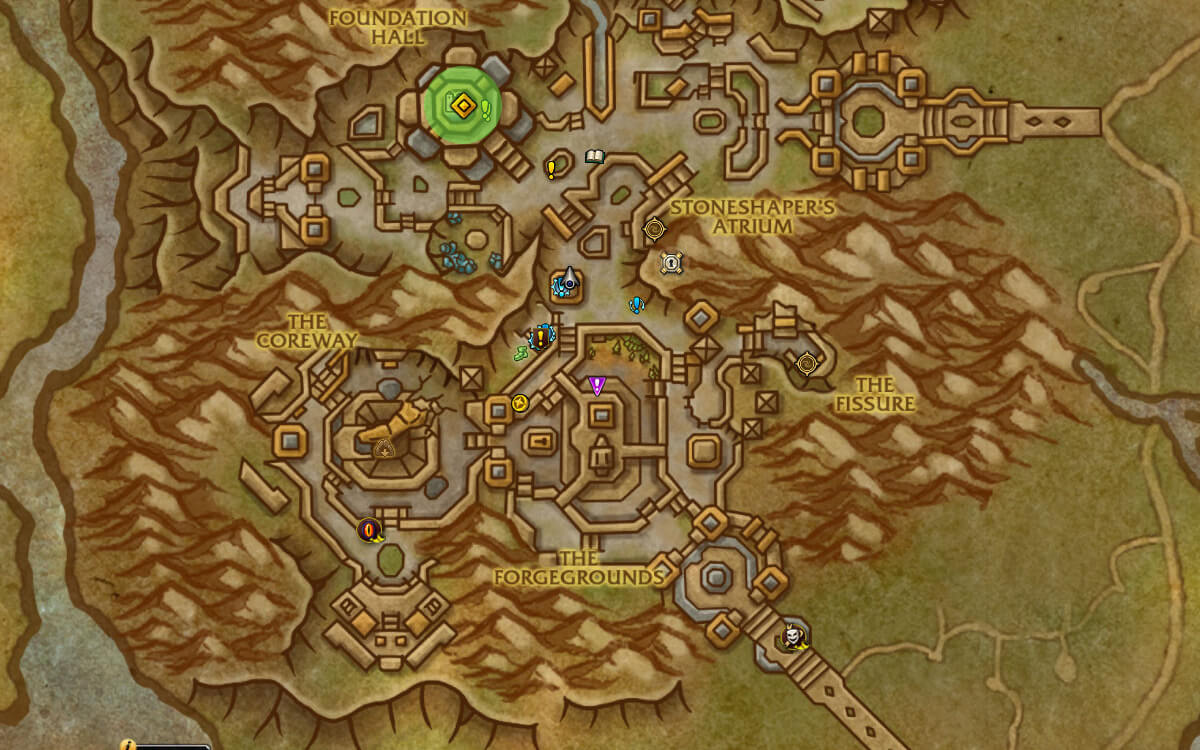 locus walker location map