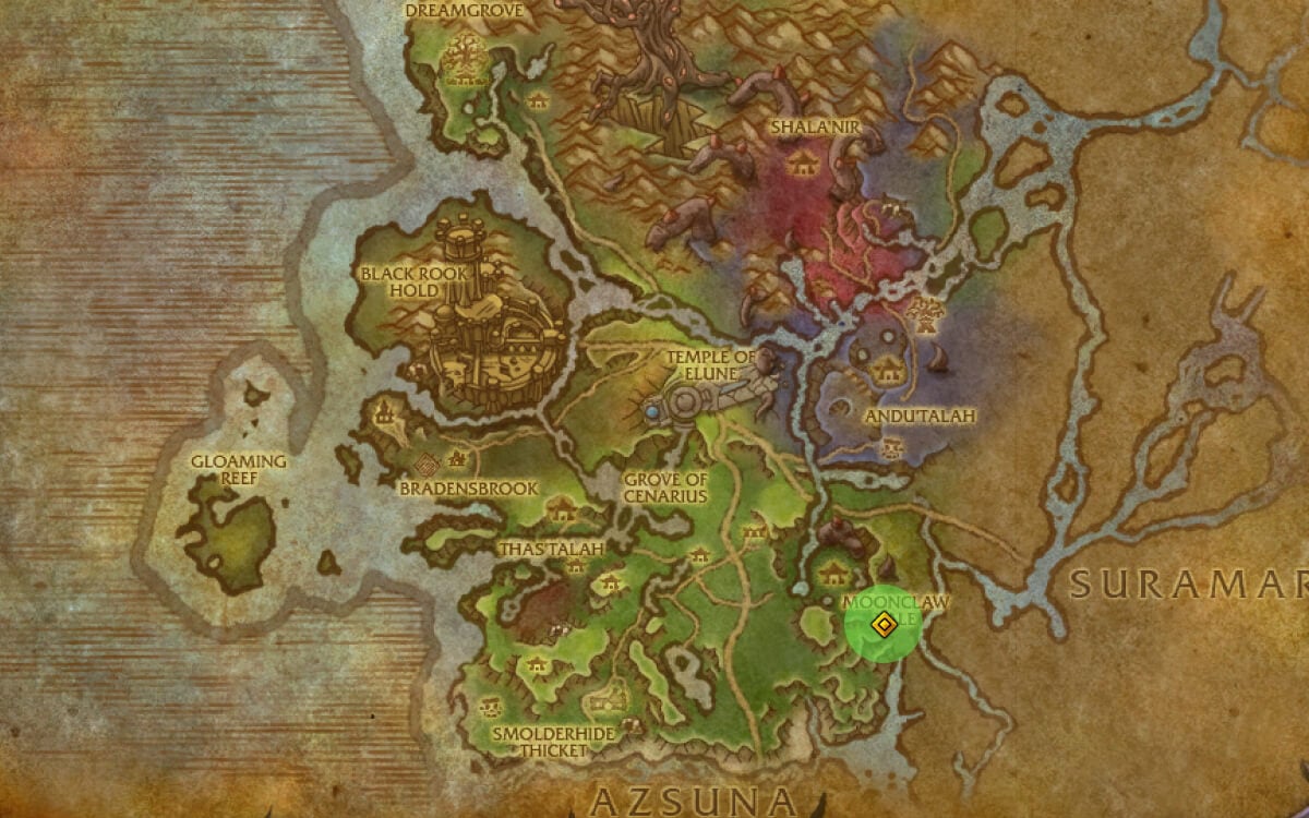 grizzleweald location map
