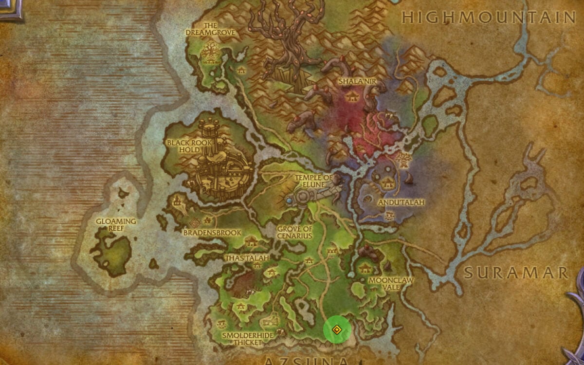 lostlight grotto location map