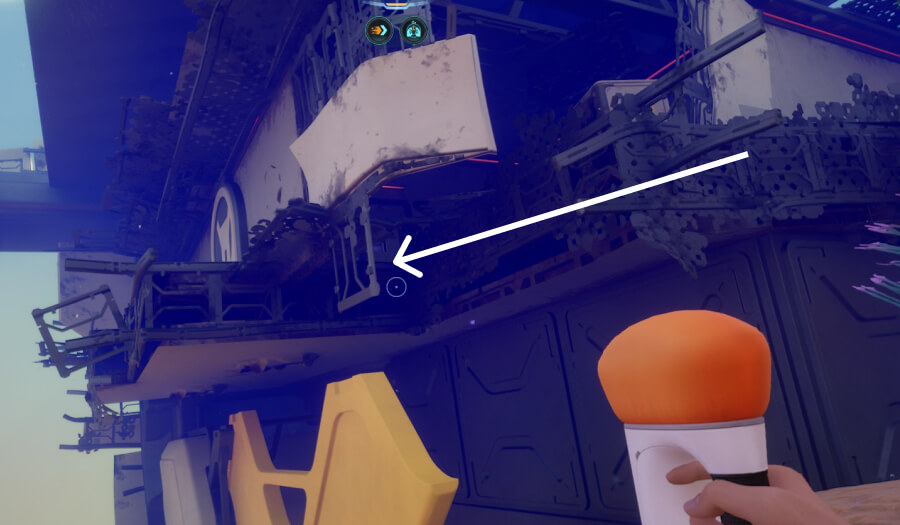 sonic resonator location 3 inside