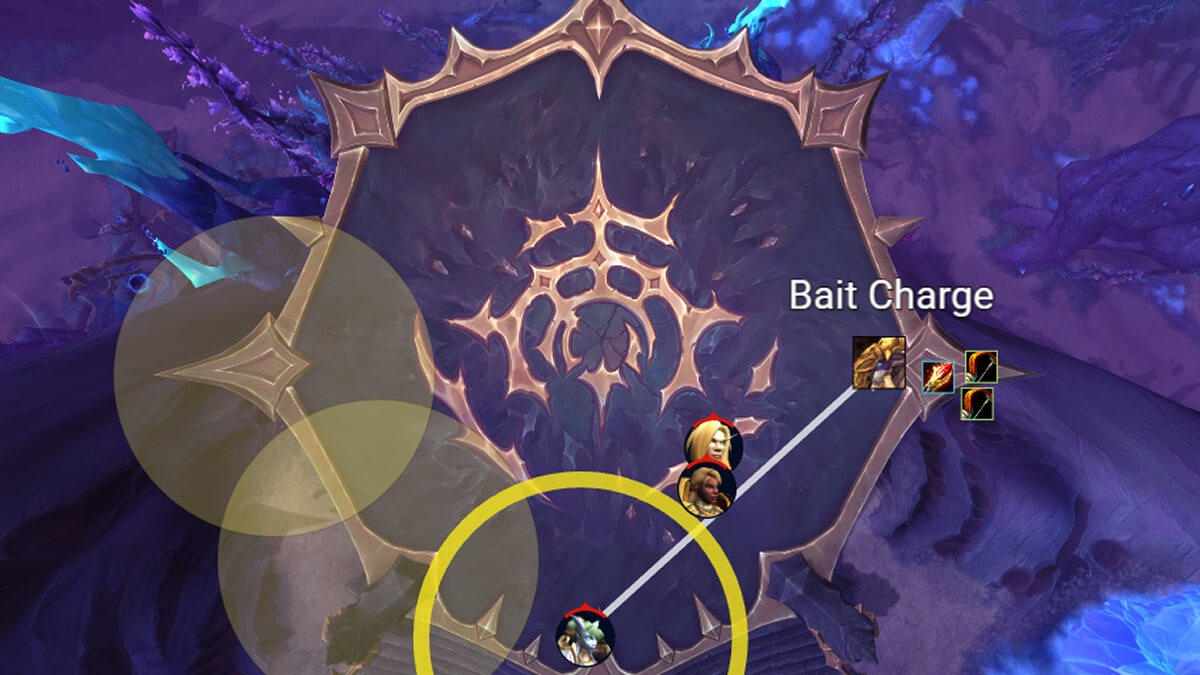 mythic lightblinded vanguard charge baiting 2