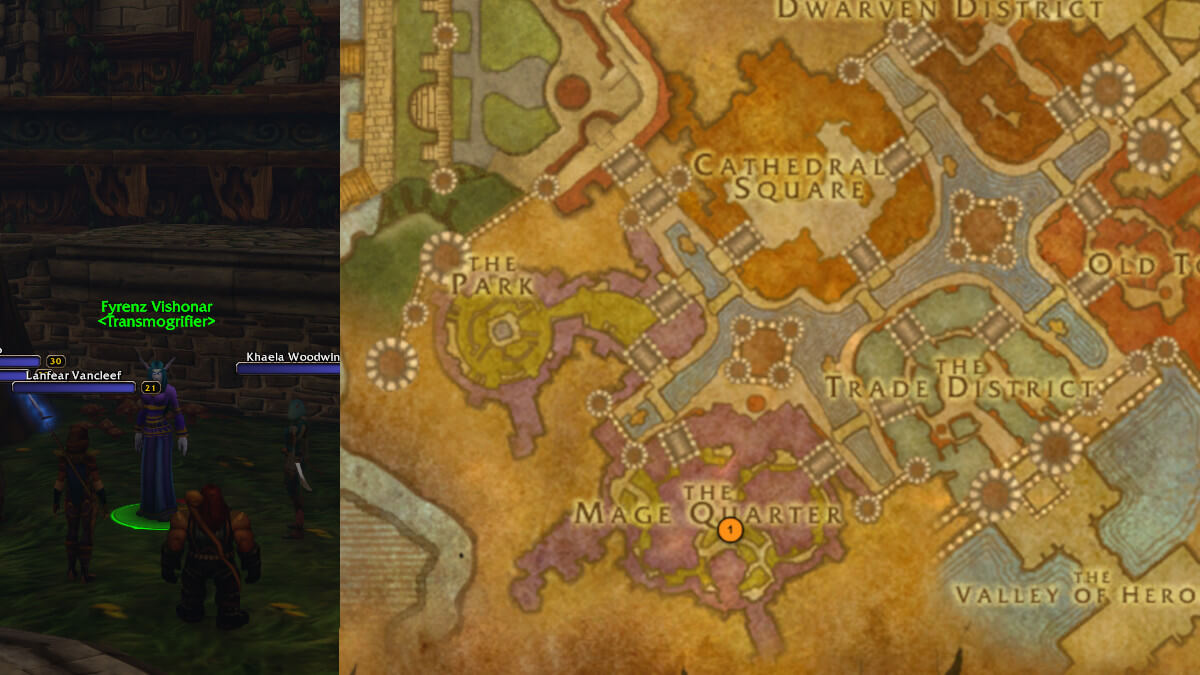 WoW Forever Stormwind Alliance Transmogrifier