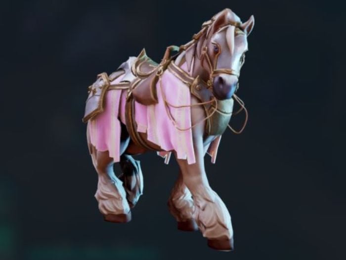 alabaster warhorse