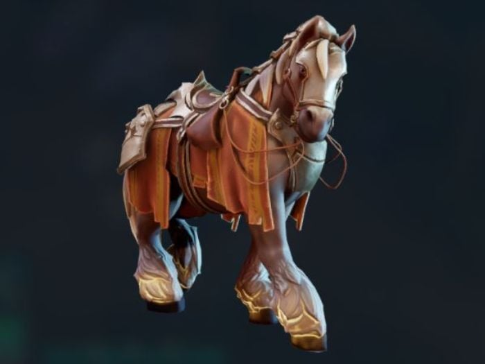 palomino warhorse