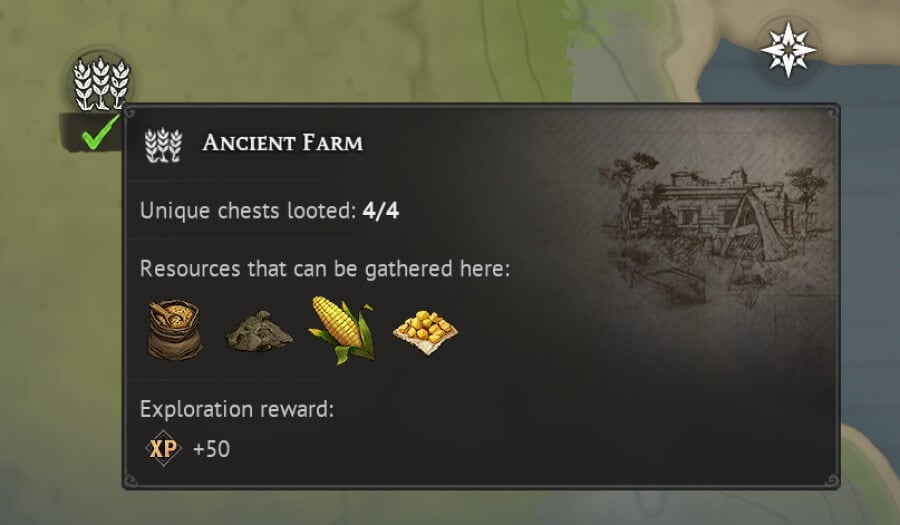 windrose how farming works fertile soil location ancient farm