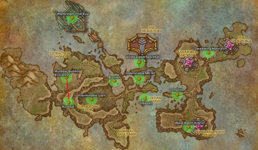 naigtal rare locations