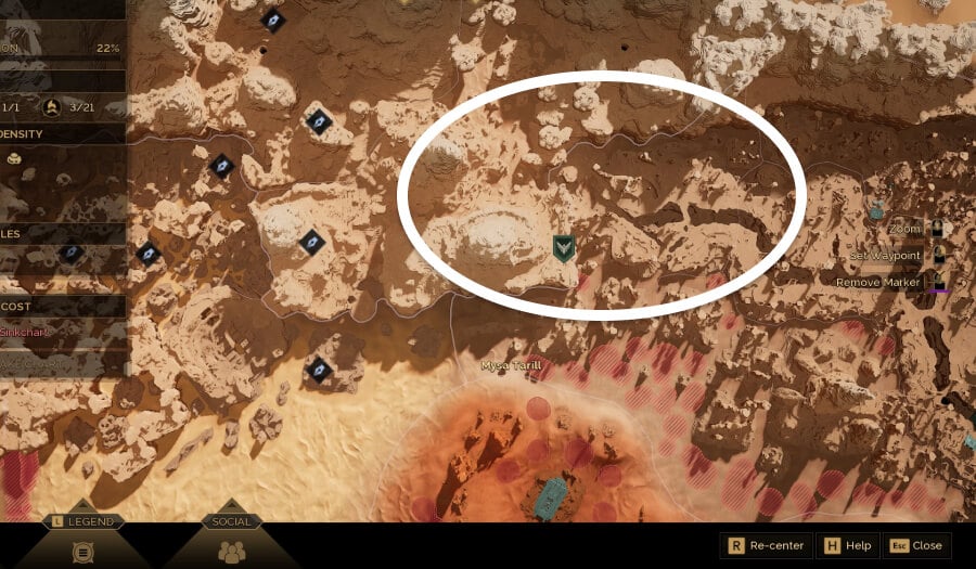 ultimate base location guide base two option one and two