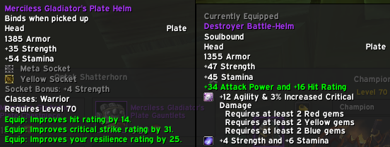 Arena Season 2 Gear - TBC Classic